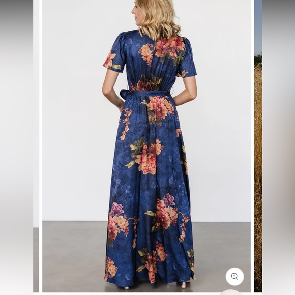 NWT Baltic Born Maxi Dress Floral with Side Slit Womens sz 2X - Picture 4 of 16